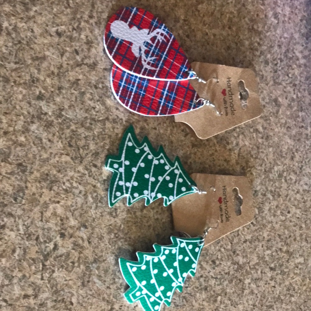 Christmas earrings!